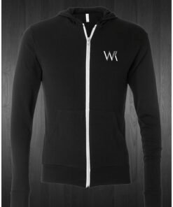 Men's Full-zip Hoodie Embroidered Logo