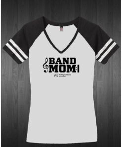 Women's V-Neck Tshirt BandMom