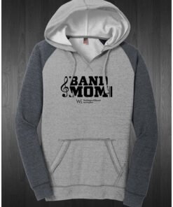 Woman's Lightweight Hoodie Band Mom Logo